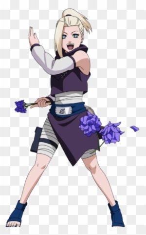 Ino Yamanaka From Naruto - Ino Tied Up - Free Transparent PNG Clipart