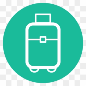 Travel Icon - Suitcase - Cartoon Travel Icons Png - Free Transparent ...