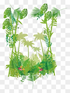 Landscape Jungle Euclidean Vector - Forest Vine Transparent - Free ...