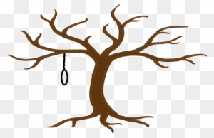 Hanging Tree Clip Art At Clker - Bare Tree Clip Art