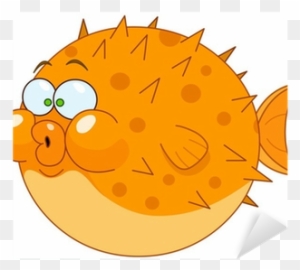 Cartoon Blowfish - Free Transparent PNG Clipart Images Download