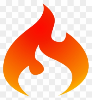 Awesome Flames Clipart Flame - Transparent Background Fire Icon - Free ...