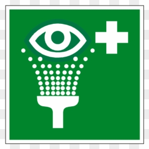 Eyewash Station Symbol Sign - First Aid Eye Wash Sign 200 X 200 Rigid ...