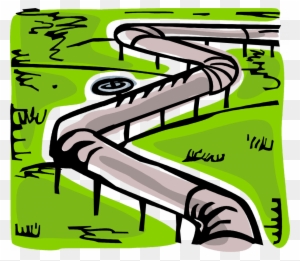 sealing old gas pipes clipart