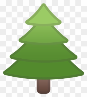 Emoji Tree Evergreen Text Messaging Clip Art - 6 Trees - Free ...