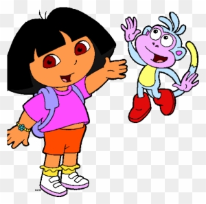 Dora Clip Art - Dora And Boots Gif