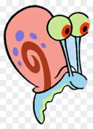 From Spongebob Squarepants - Gary The Snail Transparent - Free ...