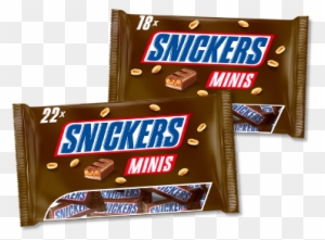 Snickers Mini Chocolate Bag 150g - Free Transparent PNG Clipart Images ...
