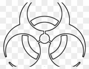 Biohazard Symbol Clipart Official - Simbolo De Riesgo Biologico - Free ...