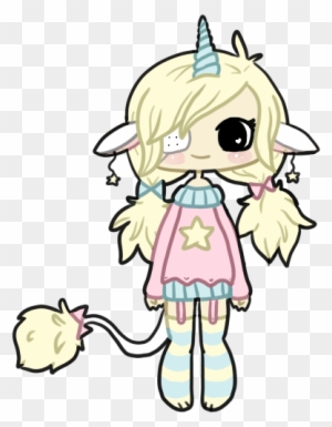 Unicorn Clipart Chibi Chibi Cute Anime Unicorn Free - anime roblox unicorn girl kawaii unicorn