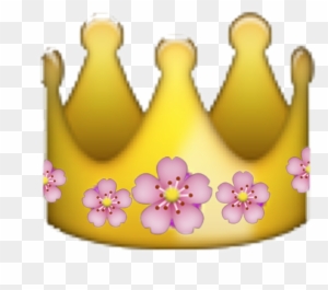 Emoji Flowercrown Mademoji Middlefinger - Yellow Flower Crown Png ...