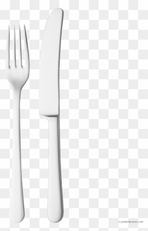 Fork And Knife Tools Free Black White Clipart Images - Knife - Free ...