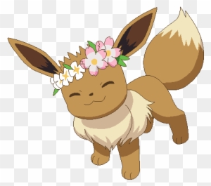 flower crown eevee plush