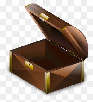 Chest Clipart Wood Box - Treasure Chest Clip Art - Free Transparent PNG