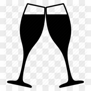 Pin Champagne Cheers Clipart - Two Cups Cheering - Free Transparent PNG ...