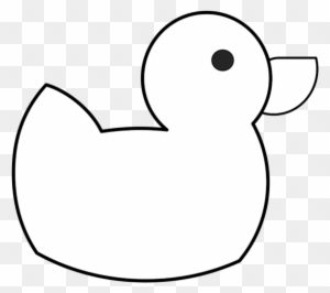 Thin Clip Art At Clipart Library - Rubber Ducky W Outline - Free ...