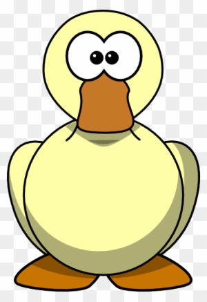 Cartoon Duck Big Eyes
