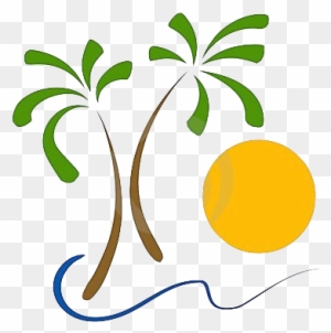 palmwedel clipart sun