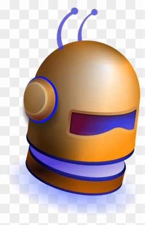 Image For Robot Helmet Clip Art - Robot - Free Transparent PNG Clipart ...