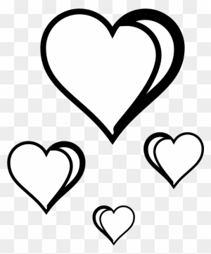 fangs clipart black and white heart