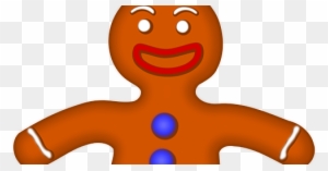 Free Gingerbread Man Clip Art - Gingerbread Man Cookie Template - Free ...