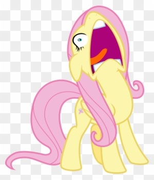 Fluttershy, The Scream By Aethon056 Fluttershy, The - Mlp Fluttershy ...