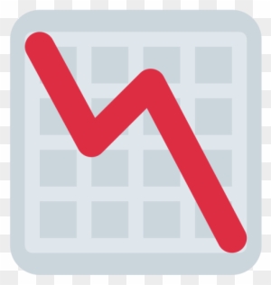 Chart, Down, Graph, Trend, Decrease Icon - Graph Down Emoji
