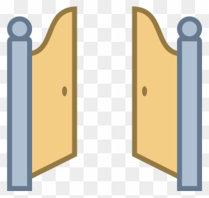Doorway Clipart Gate Door Gates Open From The Inside Clipart Free Transparent Png Clipart Images Download