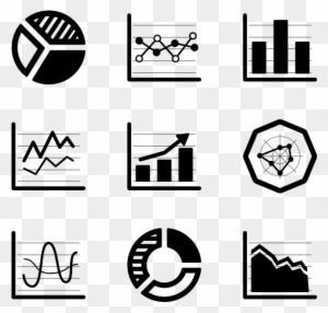 Business Chart Pictograms - Graph View Icons