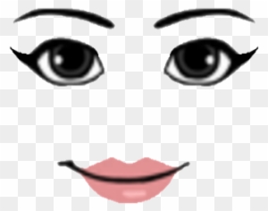 Woman Face W Cat S Eye Eyeliner Roblox Girl Face Free Transparent Png Clipart Images Download - hair roblox woman face