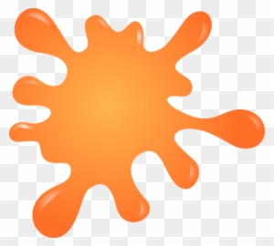 Orange Color Splash Png - Free Transparent PNG Clipart Images Download
