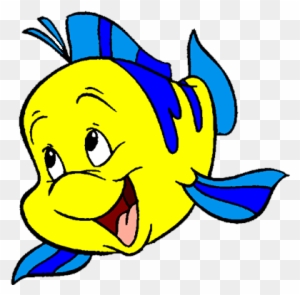 disney flounder clipart