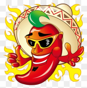 Jalapexf1o Mexican Cuisine Chili Pepper Cartoon - Cartoon Pepper - Free ...