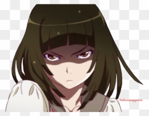 Angry Anime Girl PNG Image Background  PNG Arts