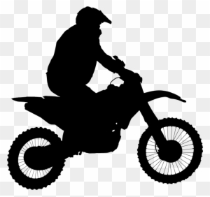 Medium Image - Motocross Silhouette Png