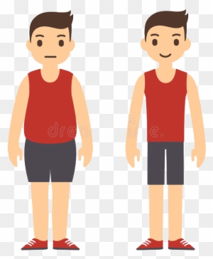 Penggemuk Badan Pria - Gordo A Flaco Animado - Free Transparent PNG ...