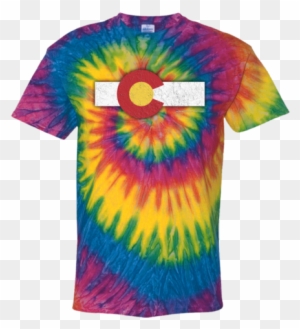 Granite Colorado State Flag Youth Tie Dye T Shirt Tie Dye A Shirt Free Transparent Png Clipart Images Download - tie dye roblox template