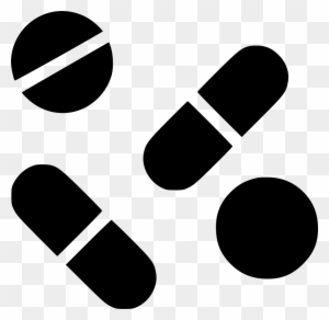 medicine tablets clipart black and white car