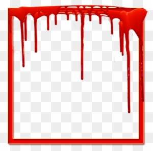 Blood Red Frame Png Transparent Image Sang Halloween Png Free Transparent Png Clipart Images Download