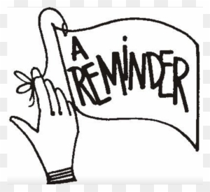 dont forget clip art black and white