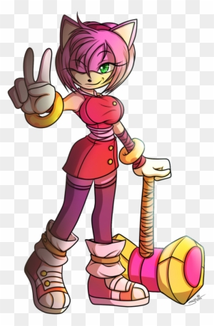 Rule 34 Amy Rose Sonic The Hedgehog Deviantart - Rouge The Bat Rule 34