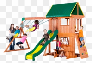 Backyard Discovery 65012 Somerset Wood Swing Set