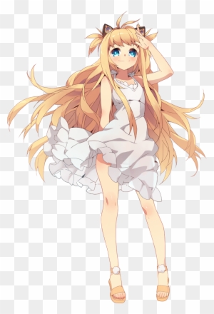 Wallpaper : anime girls, blonde, blue eyes, flower in hair, gloves, long  hair, snowflakes, smiling 2877x2232 - StepBro - 2215106 - HD Wallpapers -  WallHere