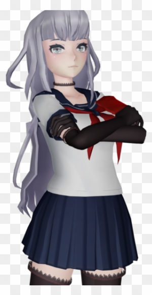 Mmd X Yandere Simulator Megami Saikou Model Dl By - Yandere Simulator ...