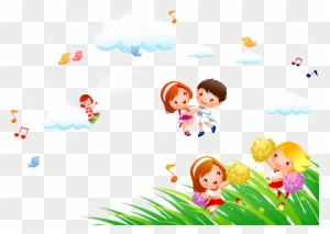 Dance Musical Note Cartoon Child Children Background Png Free Transparent Png Clipart Images Download