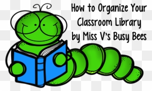 Miss V's Busy Bees - Cute Bookworm