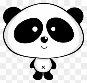 Panda Clipart Black And White, Transparent PNG Clipart Images Free ...