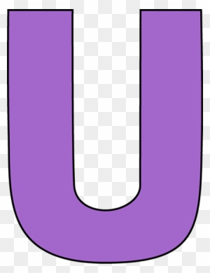 Letter U Clip Art Clipart - Purple Letter U - Free Transparent PNG ...