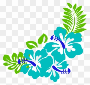 Hawaii Flower Cartoon Draw Hawaiian Flowers Icon - Flowers Clip Art ...