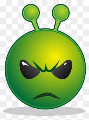 Green Alien Face Emoji